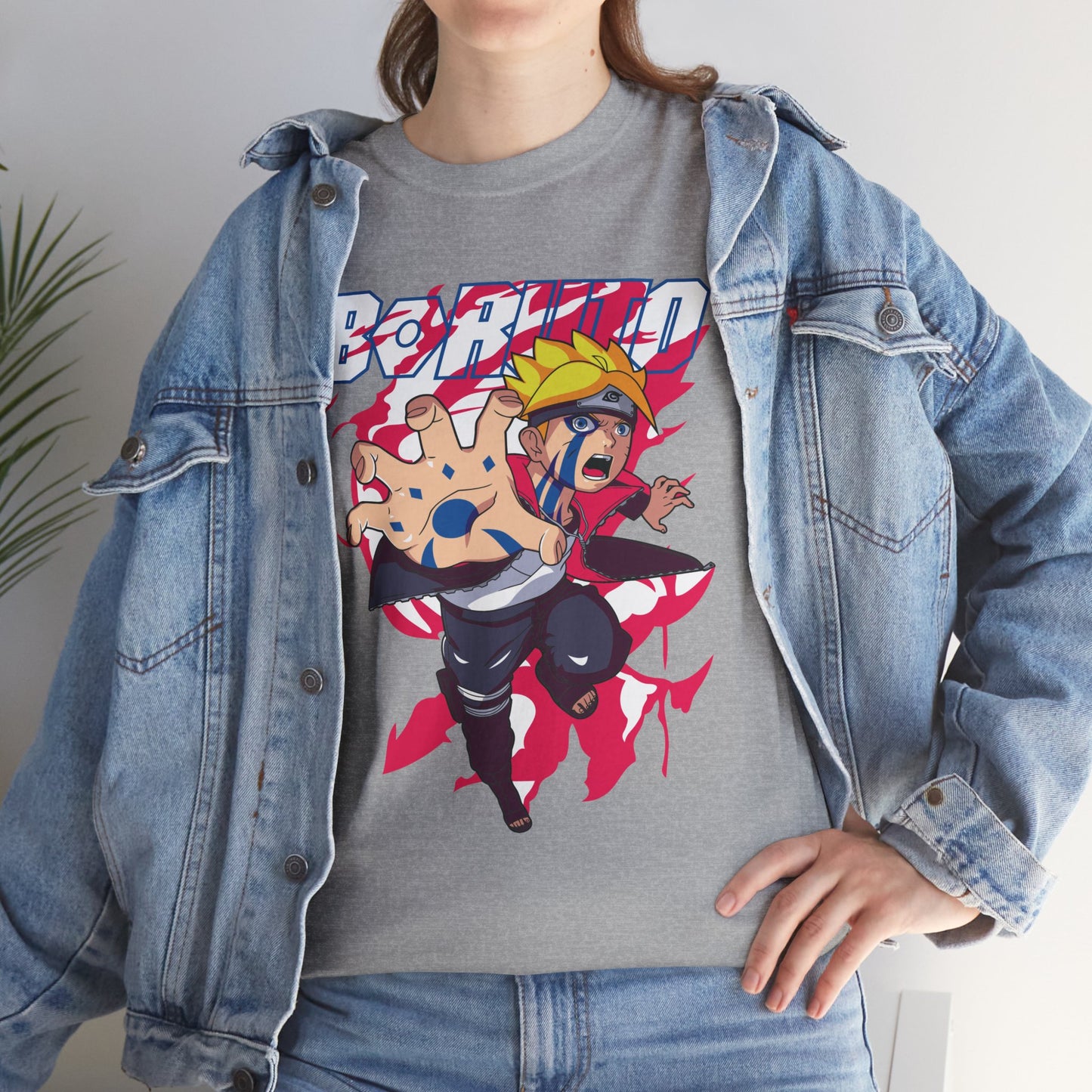 OMNI™ Boruto Byakugan Unisex Heavy Cotton T-Shirt