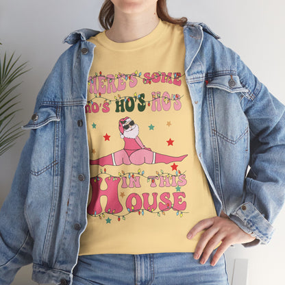 OMNI™ There's Some Ho, Ho, Hos Unisex Heavy Cotton T-Shirt