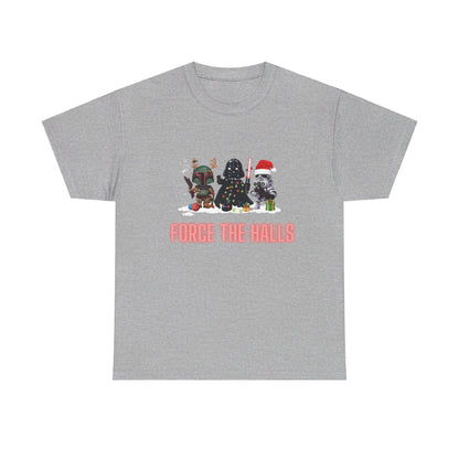 OMNI™ Star Wars Trio (Darth Vader, Boba Fett and Stromtrooper) Christmas Themed  Unisex Heavy Cotton T-Shirt