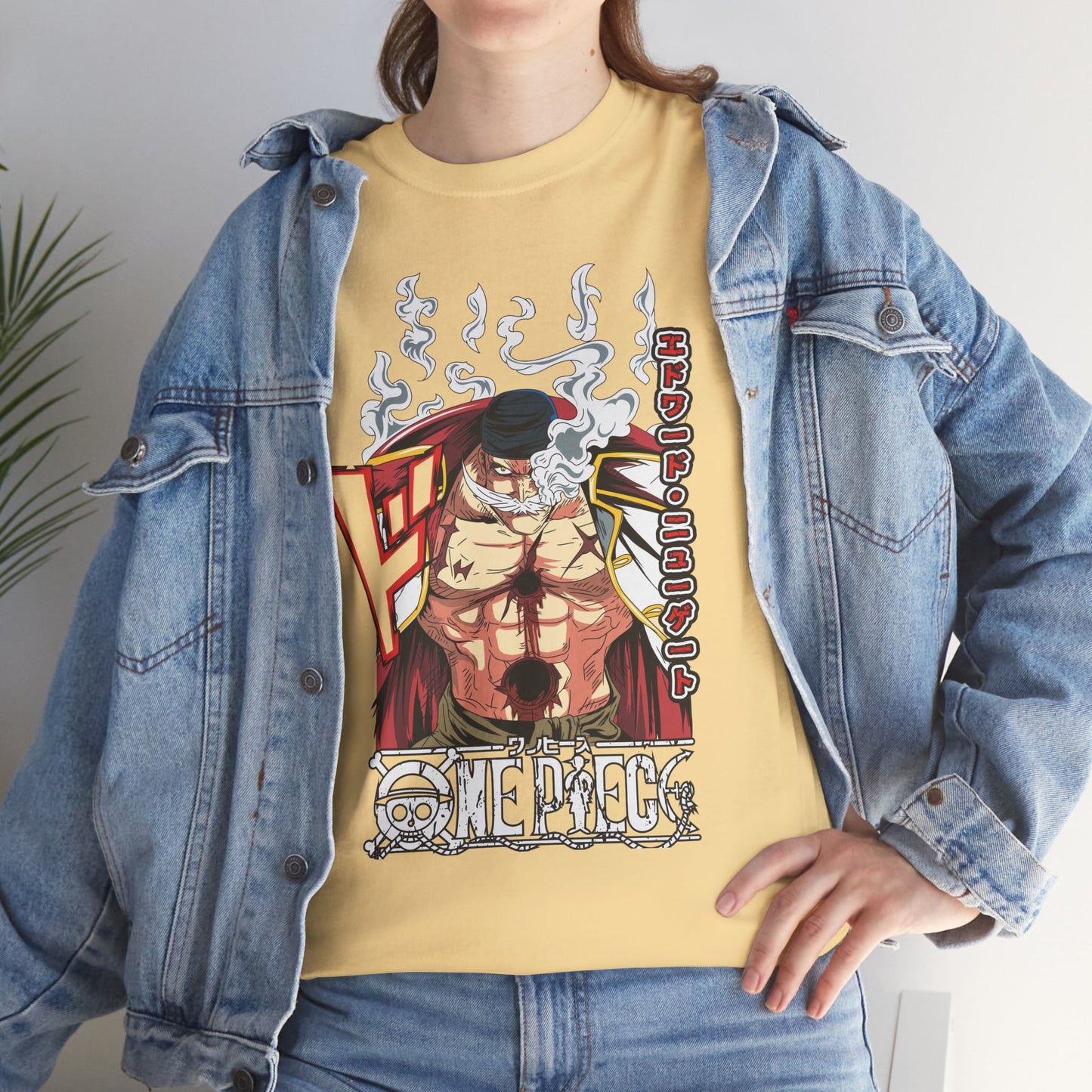 OMNI™ One Piece Edward "Whitebeard" Newgate Unisex Heavy Cotton T-Shirt