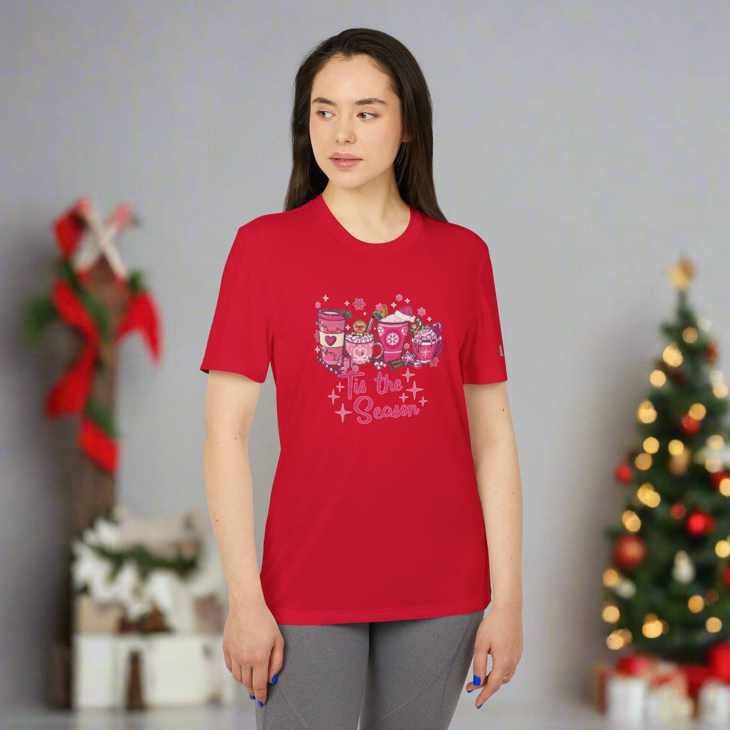 OMNI™ Tis The Season Adidas Unisex Sport T-Shirt