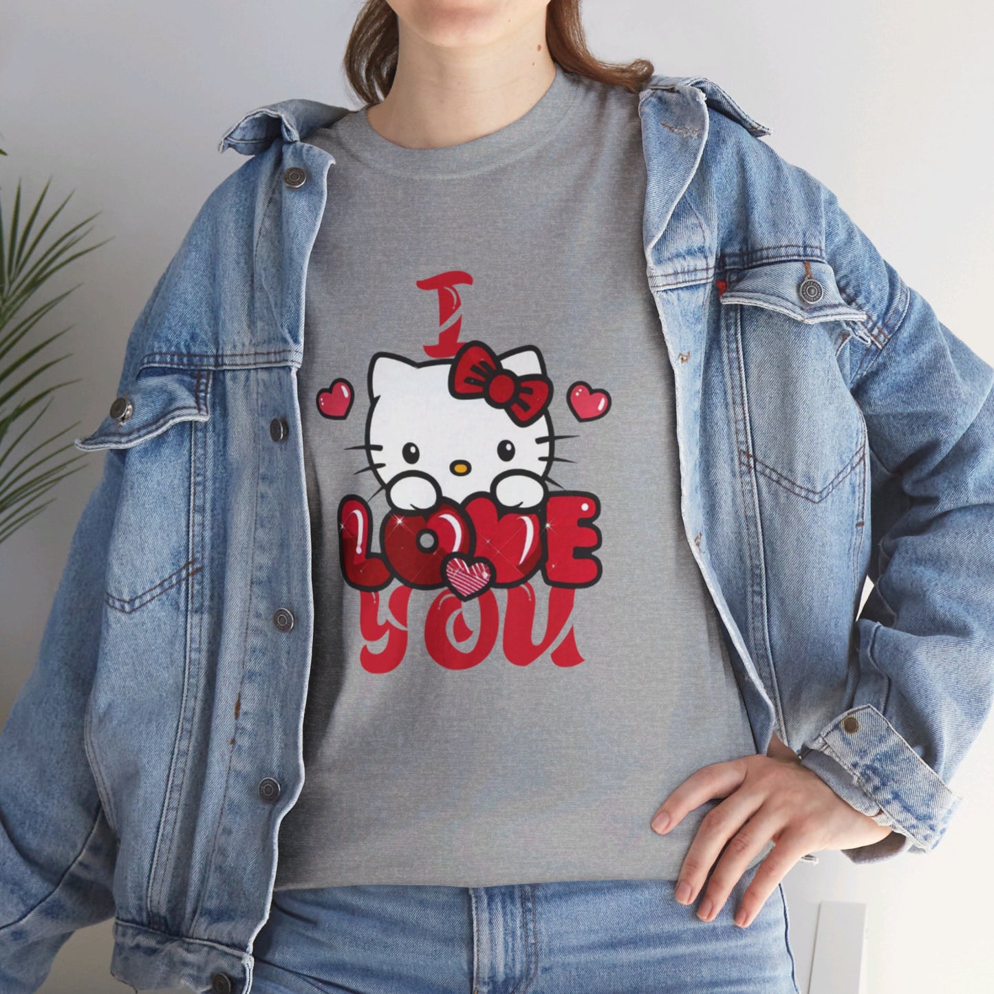 OMNI™ Hello Kitty Valentine's Day Unisex Heavy Cotton T-Shirt