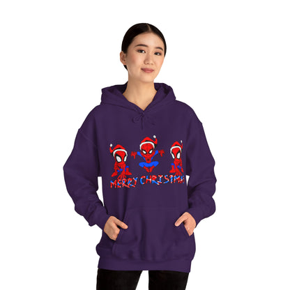 OMNI™ Spider-man Christmas Themed Unisex Heavy Blend Hoodie