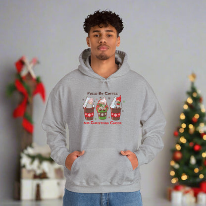 OMNI™ Fueld By Coffee And Christmas Cheer Unisex Heavy Blend Hoodie