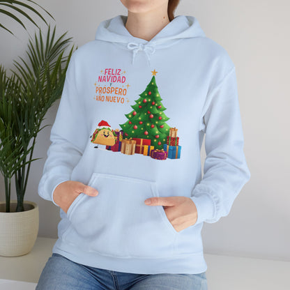 OMNI™ Taco Santa Christmas Holiday Themed Unisex Hoodie