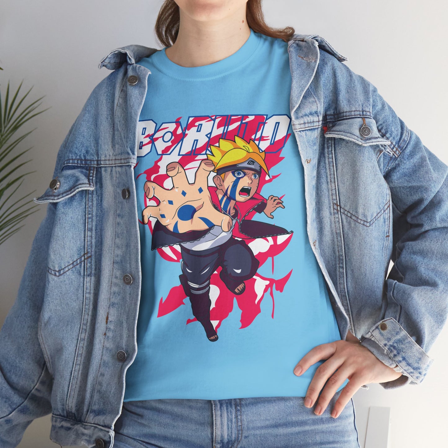 OMNI™ Boruto Byakugan Unisex Heavy Cotton T-Shirt