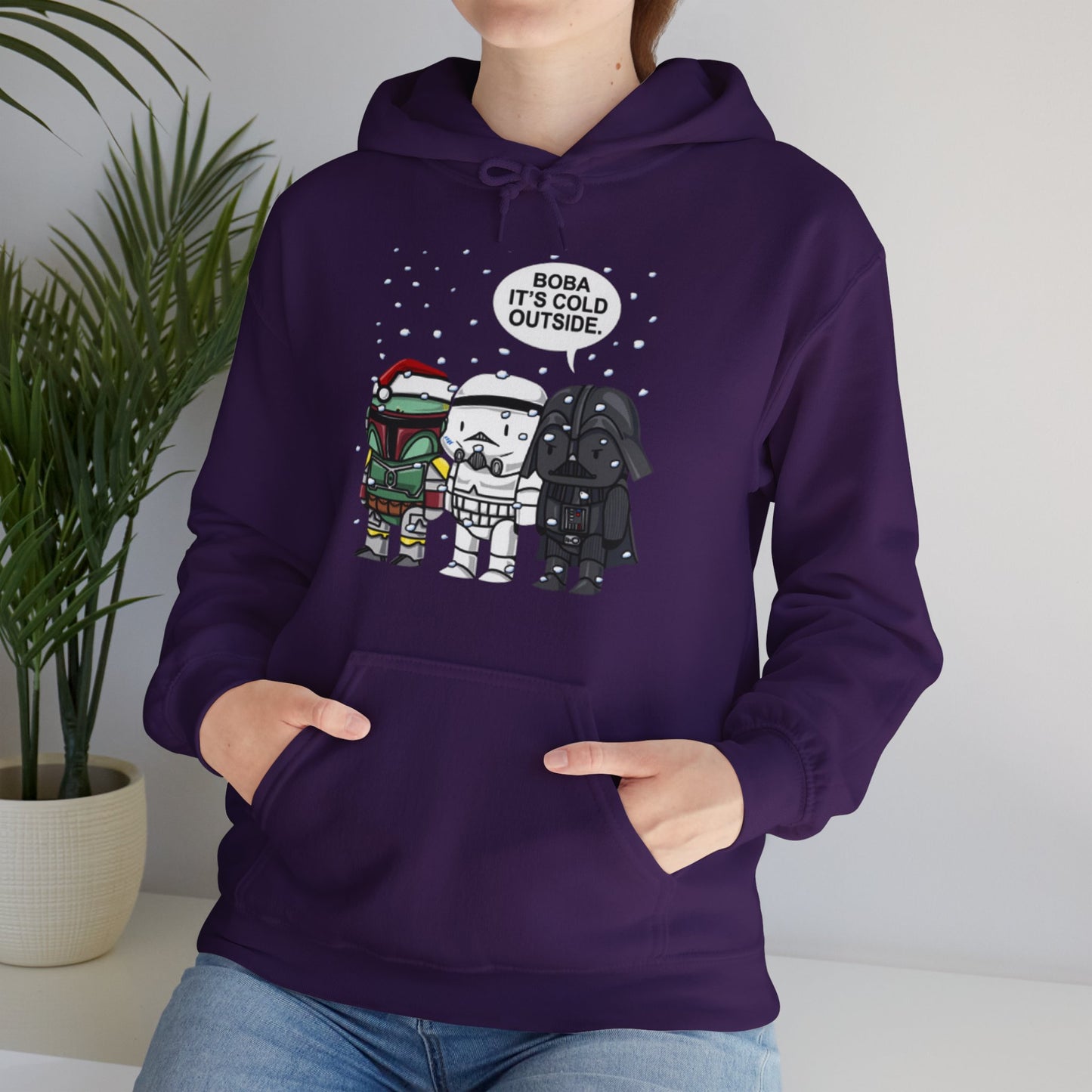 OMNI™ Star Wars Darth Vader Trio Christmas Themed Unisex Hoodie