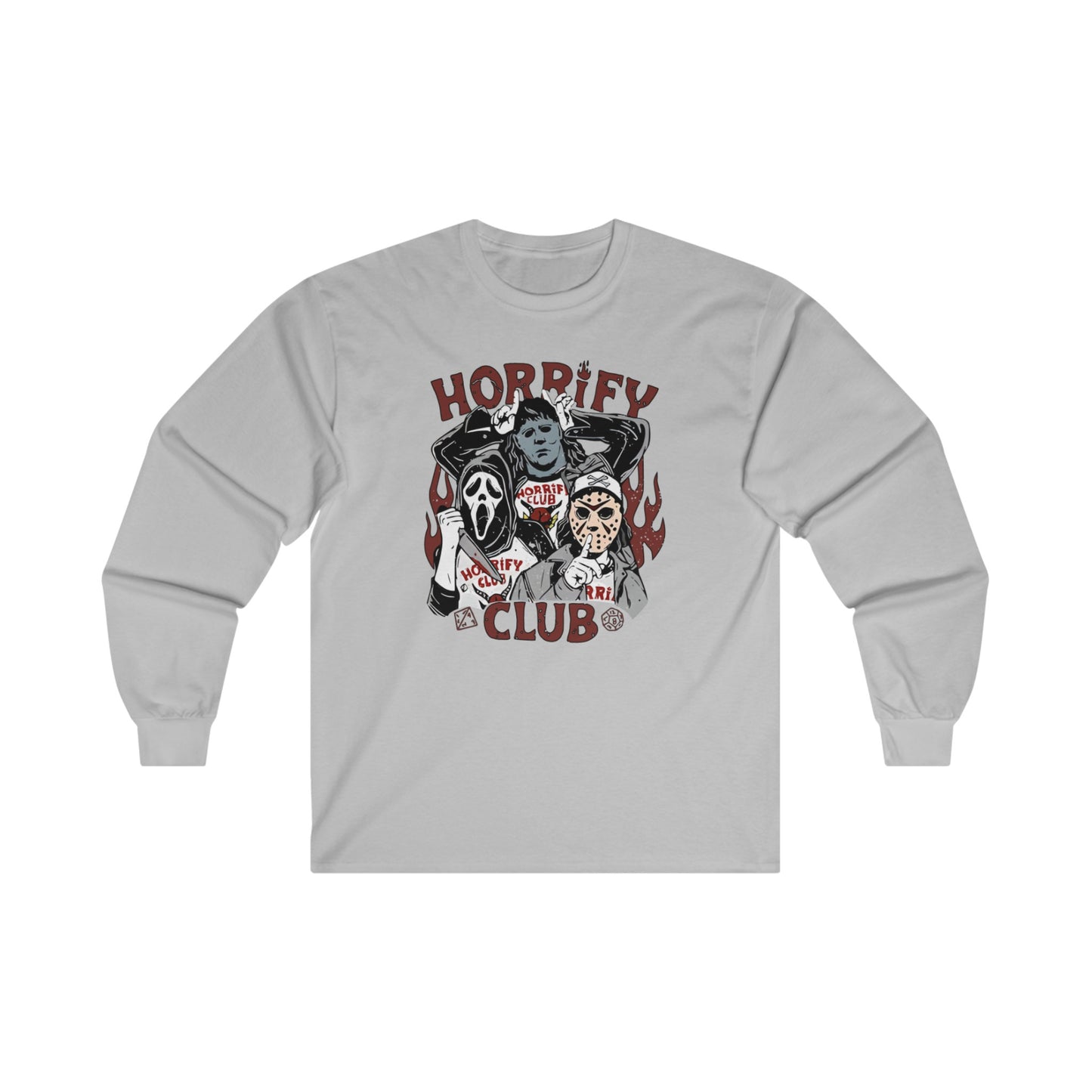OMNI™ Horrify Club Unisex Ultra Cotton Unisex Long Sleeve T-Shirt