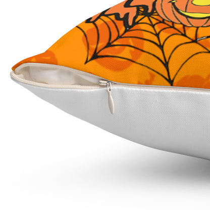 OMNI™ Classic Cartoon Halloween Spun Polyester Square Pillow