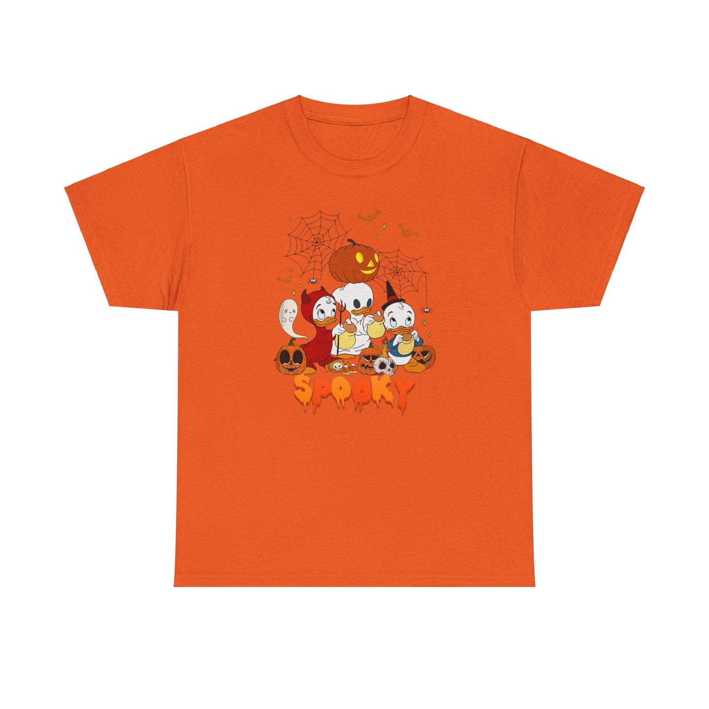 OMNI™ Spooky Halloween Duck Unisex Heavy Cotton T-Shirt