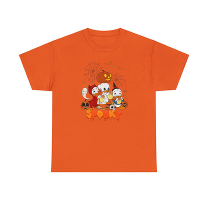 OMNI™ Spooky Halloween Duck Unisex Heavy Cotton T-Shirt