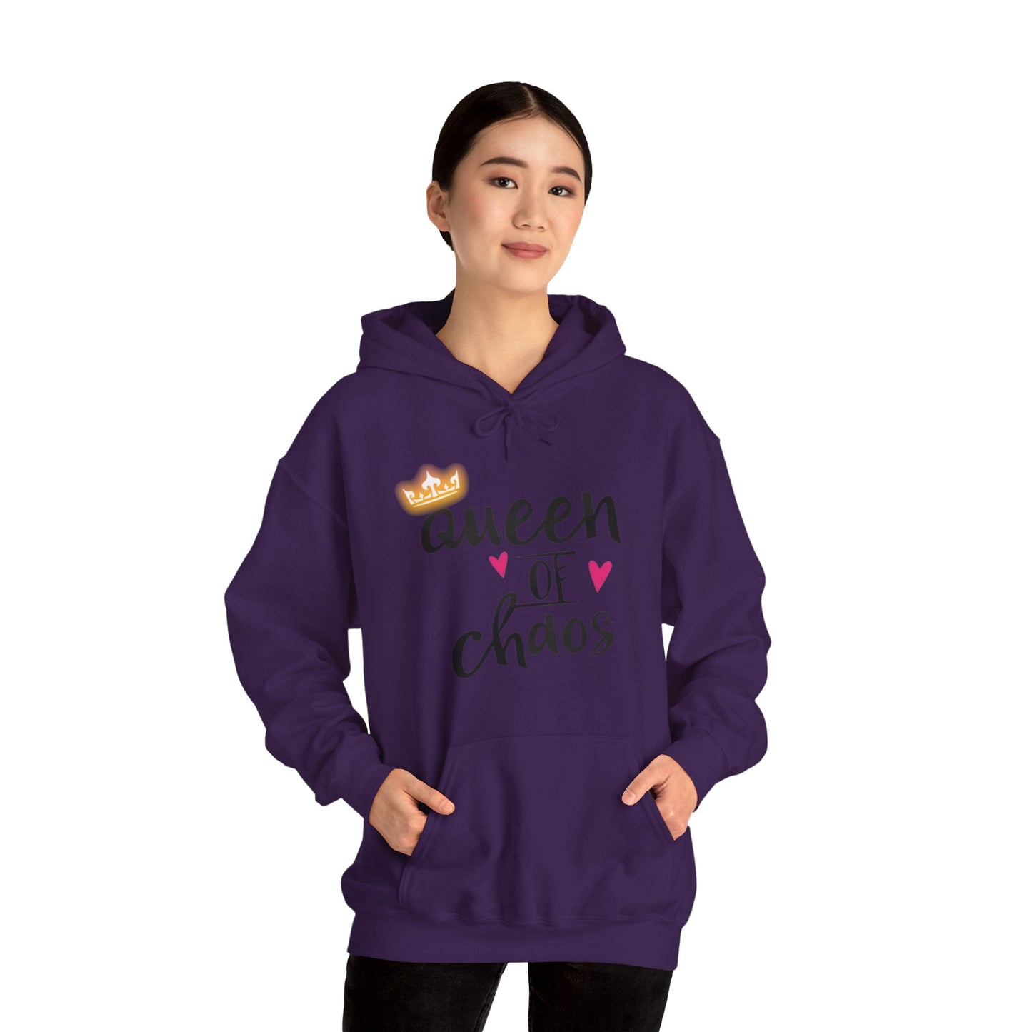 OMNI™ Queen Of Chaos Women's Heavy Blend Hoodie