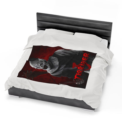 OMNI™ Art The Clown (Terrifier III) Velveteen Plush Blanket