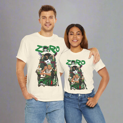OMNI™ One Piece Zoro Unisex Heavy Cotton T-Shirt