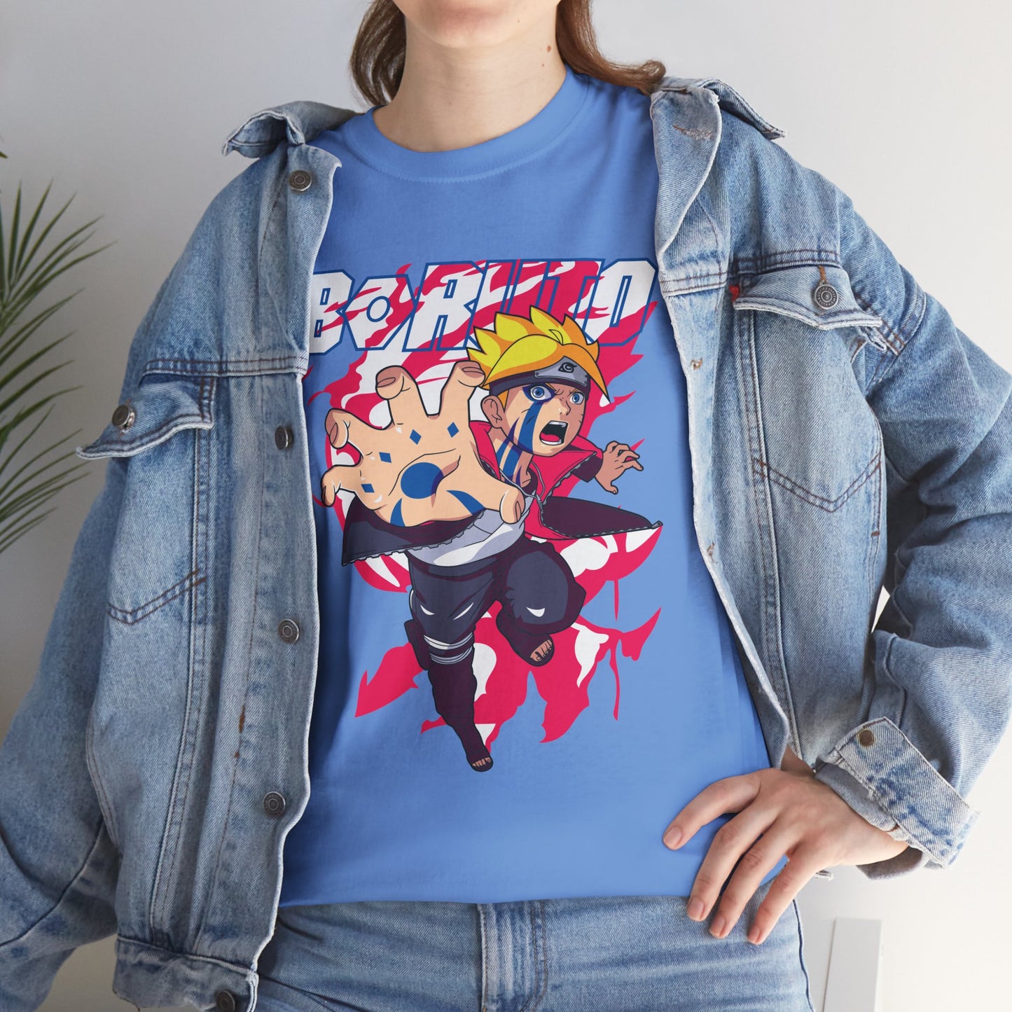 OMNI™ Boruto Byakugan Unisex Heavy Cotton T-Shirt