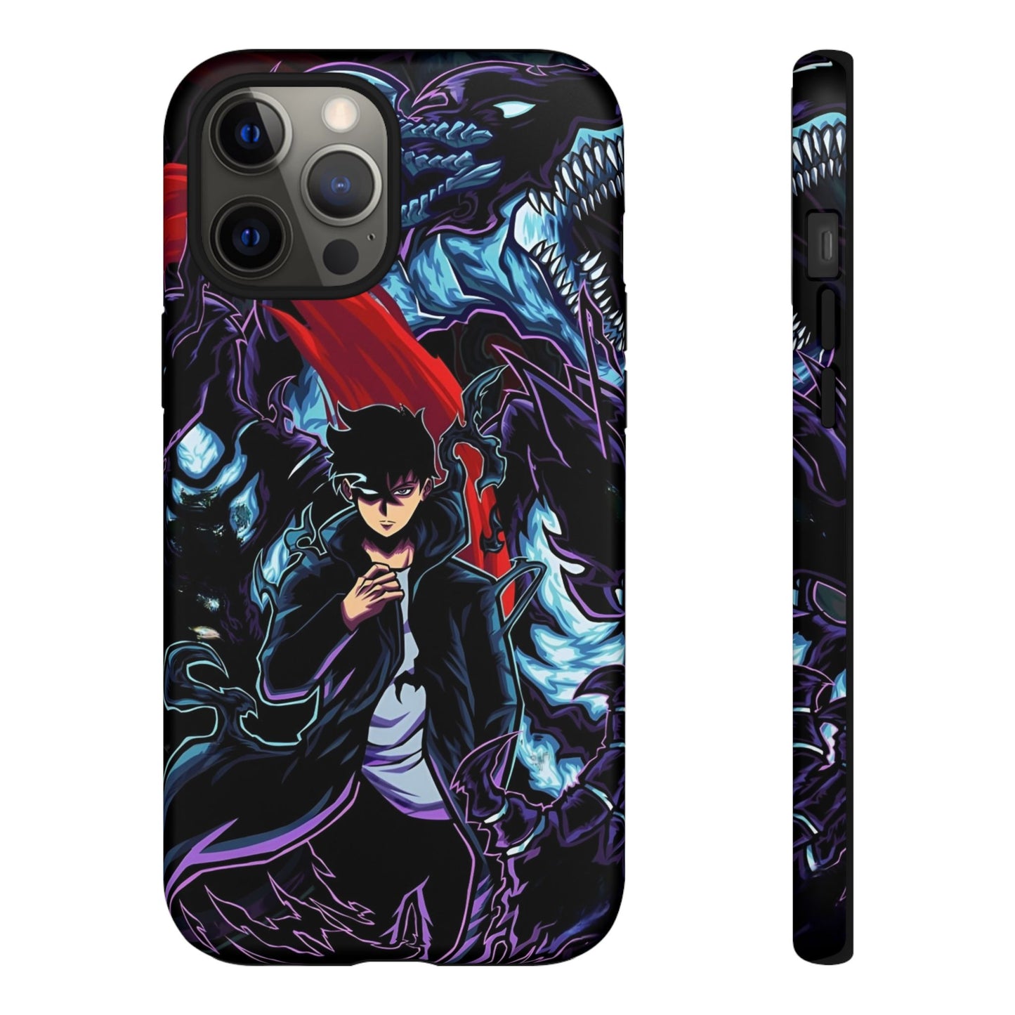 OMNI™ Solo Leveling (Sung Jin Woo and Kamish) Double Layered Phone Cases