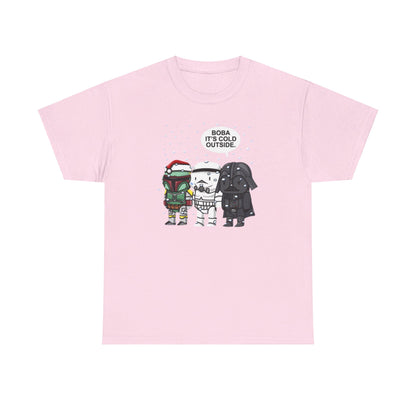 OMNI™ Star Wars Darth Vader Trio Christmas Themed Unisex Heavy Cotton T-Shirt