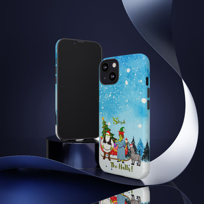 OMNI™ Shrek The Halls! (Shrek Trio: Shrek, Fiona and Donkey) Christmas Themed Phone Cases