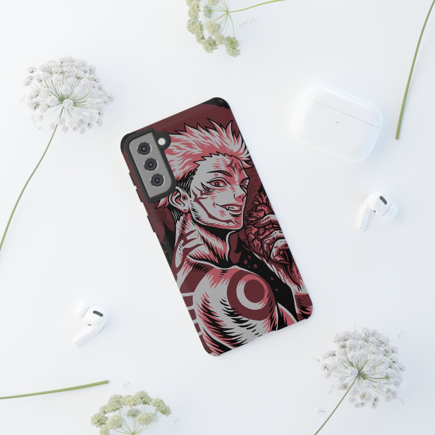 OMNI™ Jujutsu Kaisen Cursed King Sukuna Double Layered Phone Case