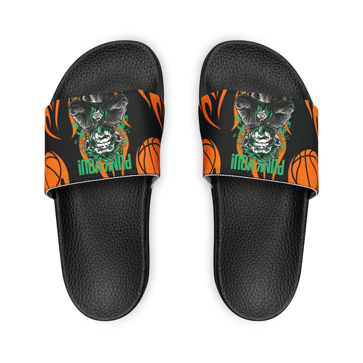 OMNI™ Punk Hipster Monkey Men's PU Slide Sandals