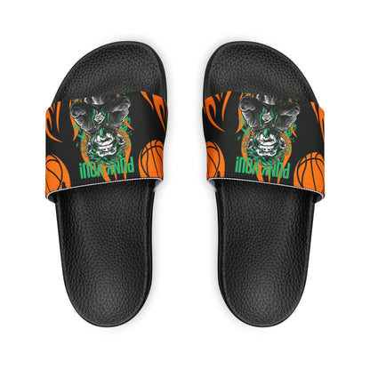 OMNI™ Punk Hipster Monkey Men's PU Slide Sandals