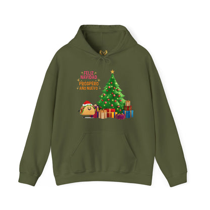 OMNI™ Taco Santa Christmas Holiday Themed Unisex Hoodie