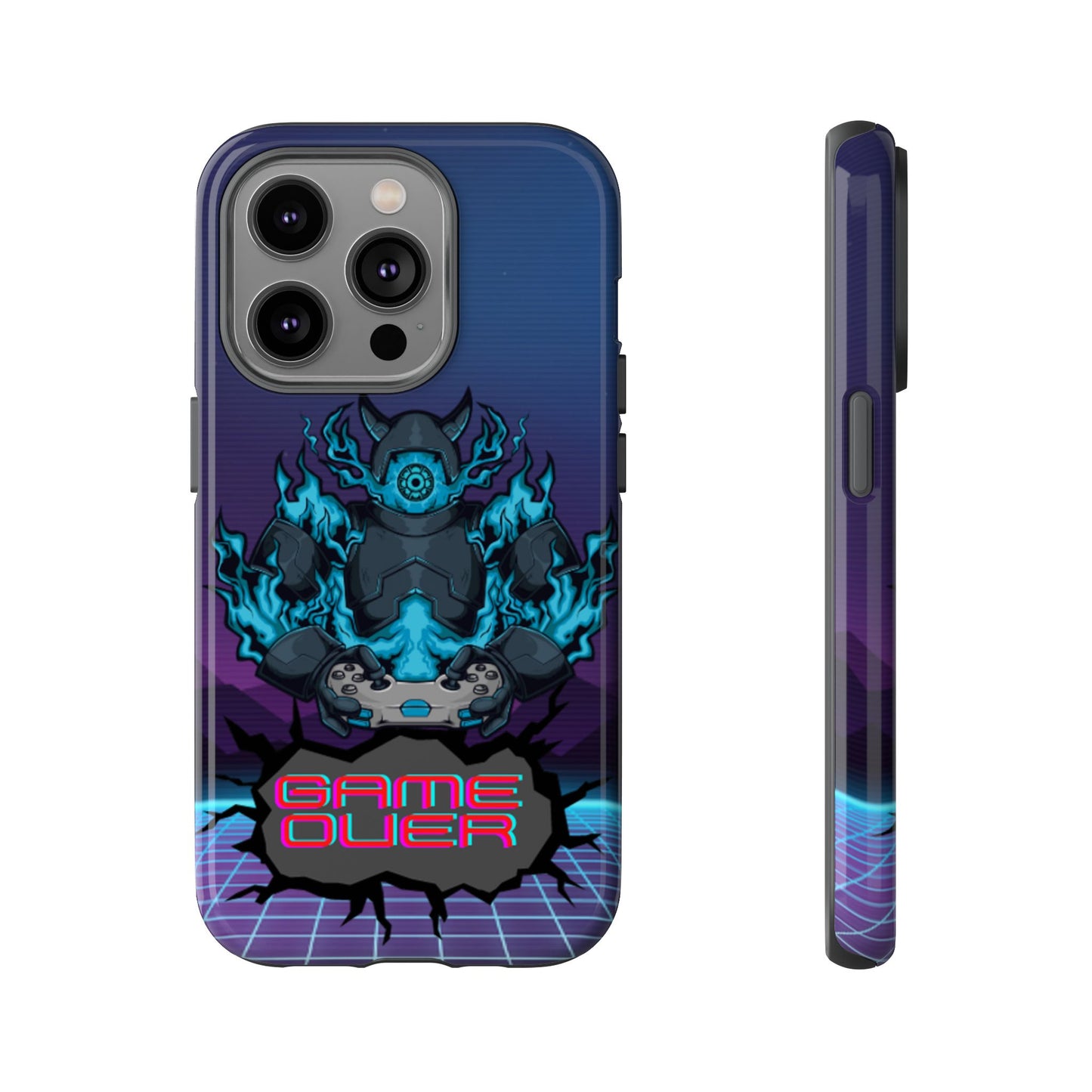 OMNI™ Game Over Gaming Background Double Layered Phone Case