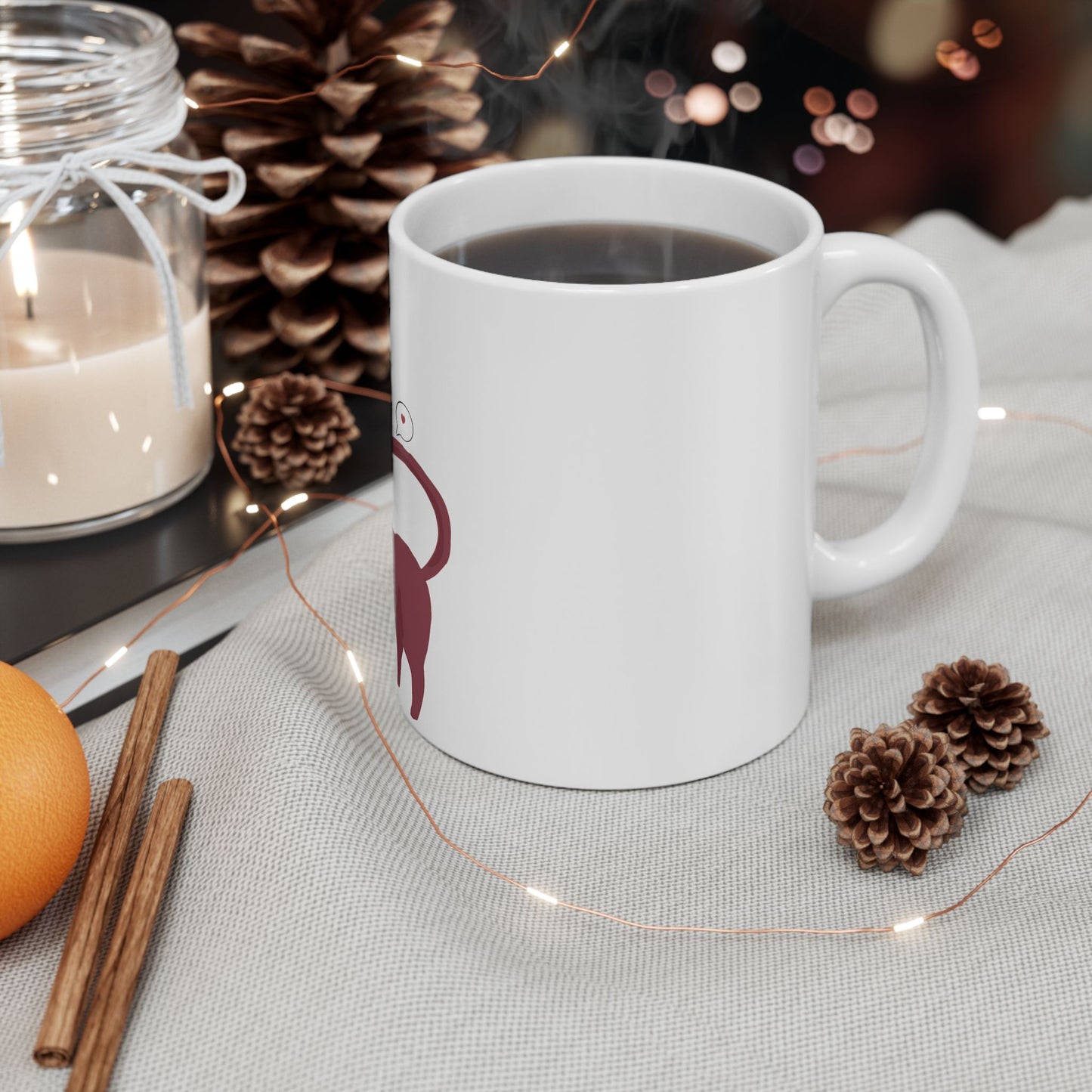 OMNI™ Nero and Rouge Duo Ceramic Mug