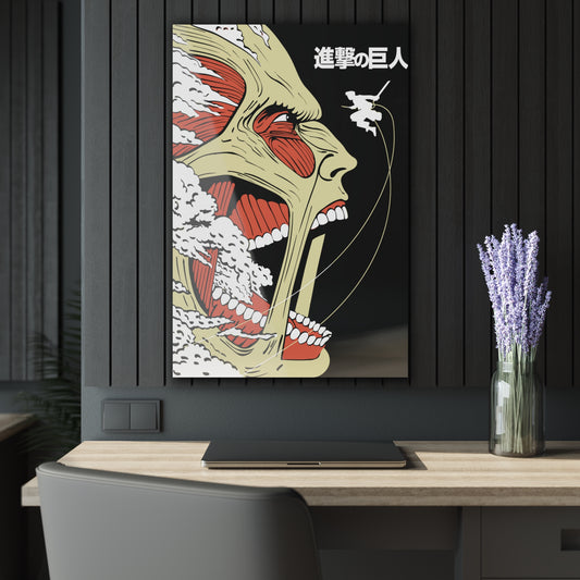 OMNI™ Attack On Titan Levi vs Colossal Titan Acrylic Print