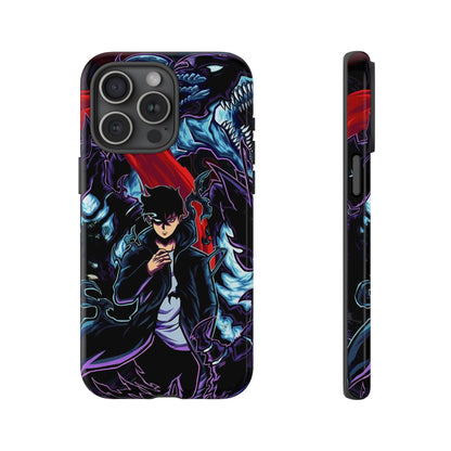 OMNI™ Solo Leveling (Sung Jin Woo and Kamish) Double Layered Phone Cases