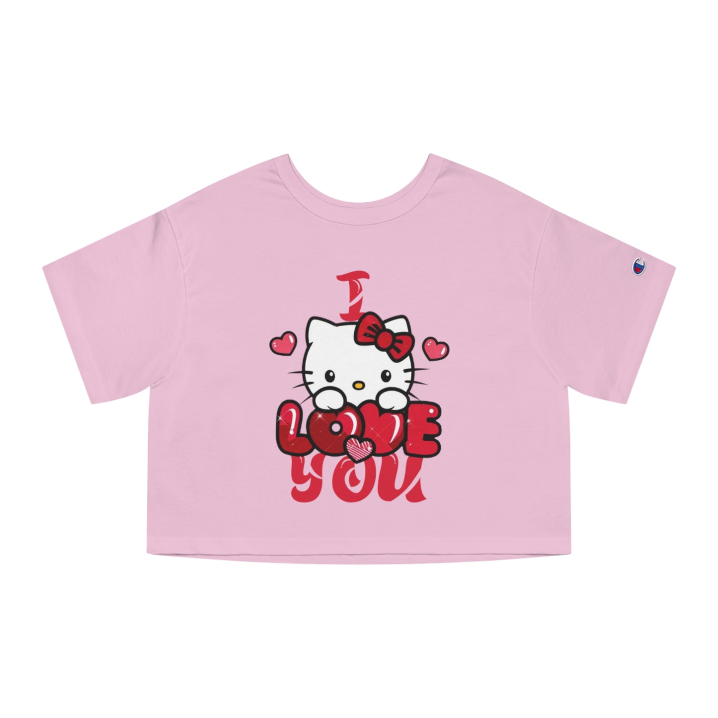 OMNI™ Hello Kitty Valentine's Day Champion Women's Heritage Cropped T-Shirt