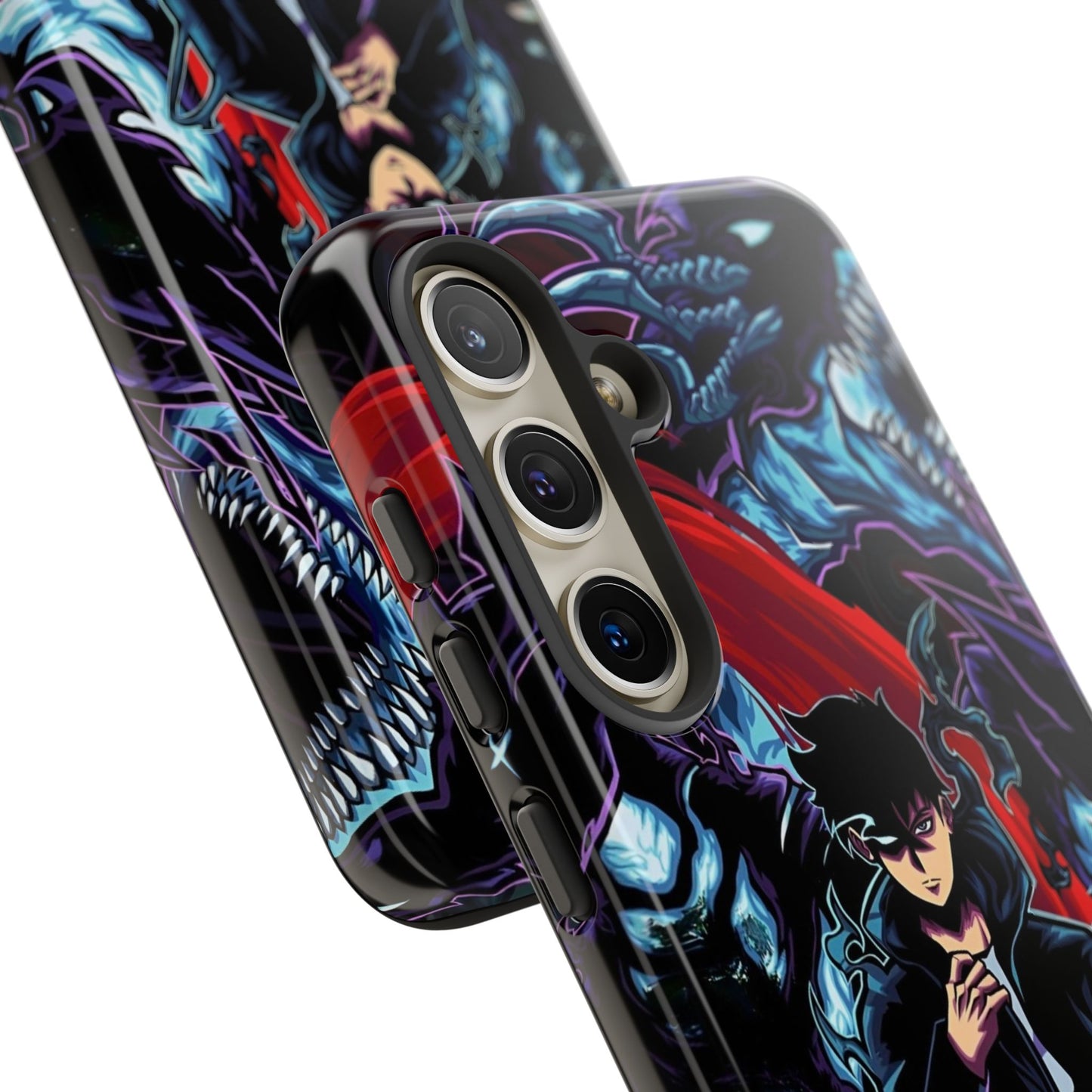 OMNI™ Solo Leveling (Sung Jin Woo and Kamish) Double Layered Phone Cases