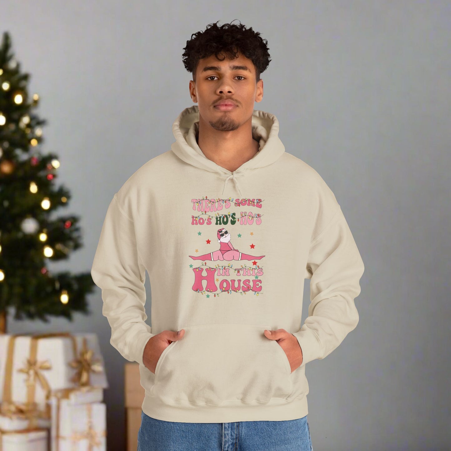 OMNI™ There's Some Ho, Ho, Hos Unisex Heavy Blend Hoodie