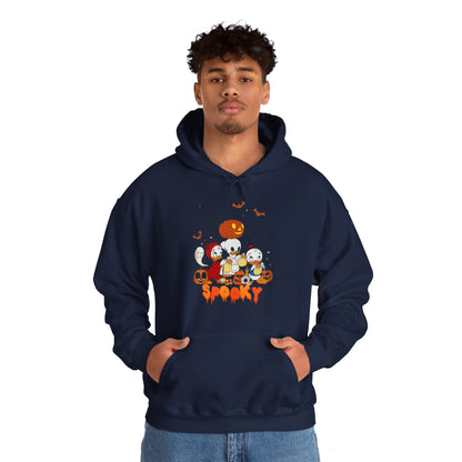 Spooky Halloween Duck Unisex Heavy Blend Hoodie