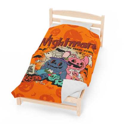 OMNI™ Nightmare On Main Street Velveteen Plush Blanket