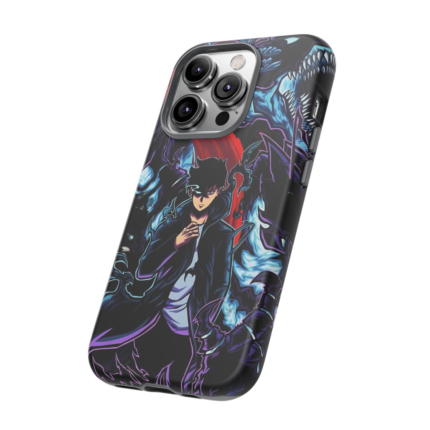 OMNI™ Solo Leveling (Sung Jin Woo and Kamish) Double Layered Phone Cases