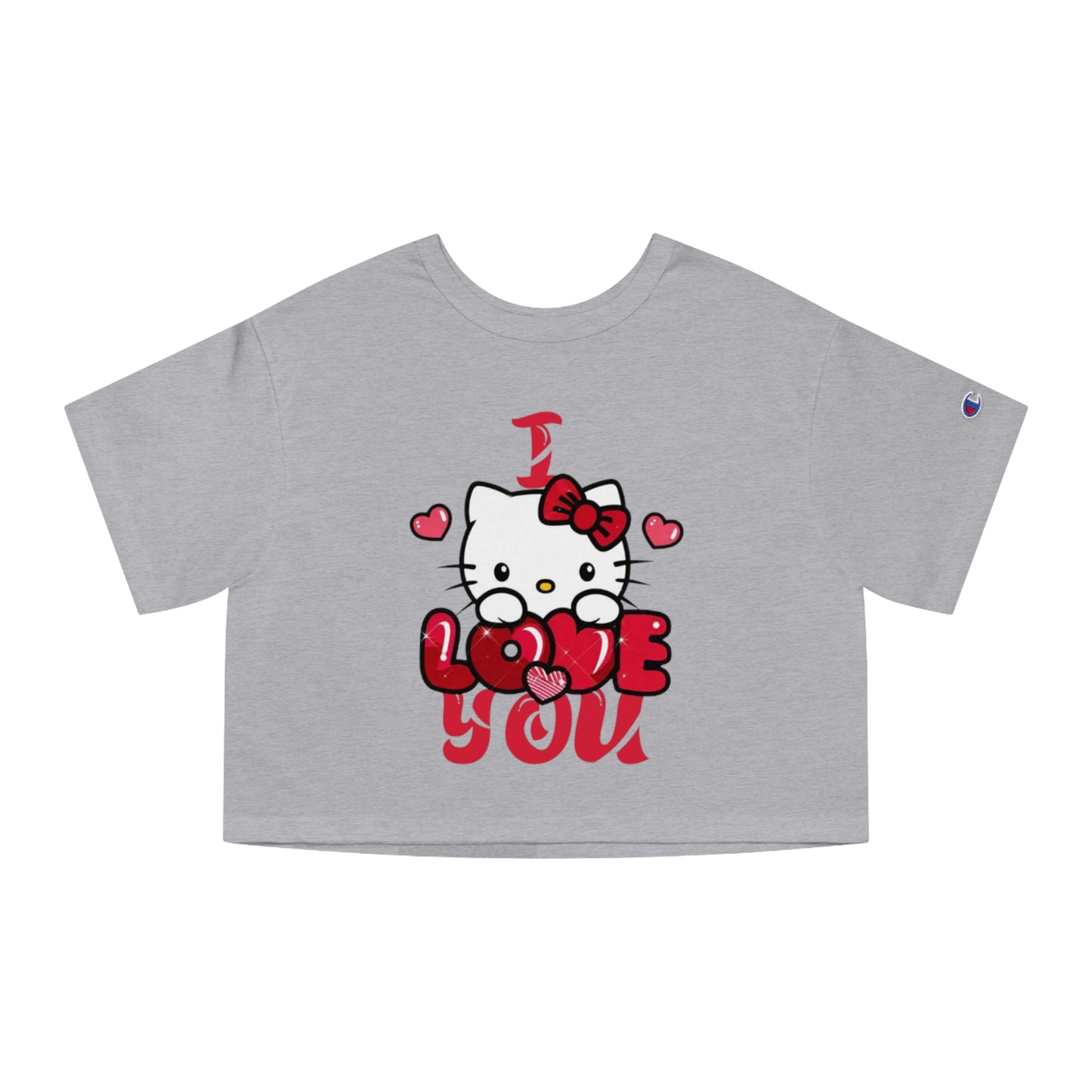 OMNI™ Hello Kitty Valentine's Day Champion Women's Heritage Cropped T-Shirt