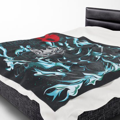 OMNI™ Kaiju No. 8 Infernal Surge Velveteen Plush Blanket