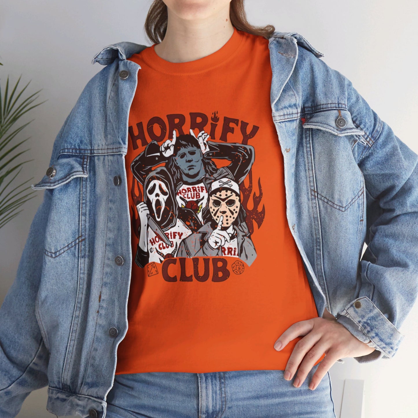 OMNI™ Horrify Club Unisex Heavy Cotton T-Shirt