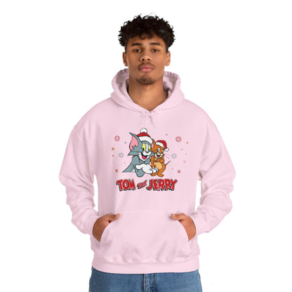 OMNI™ Tom and Jerry Christmas Themed Unisex Heavy Blend Hoodie