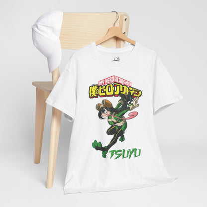 OMNI™ My Hero Academia Tsuyu Asui Unisex Heavy Cotton T-Shirt