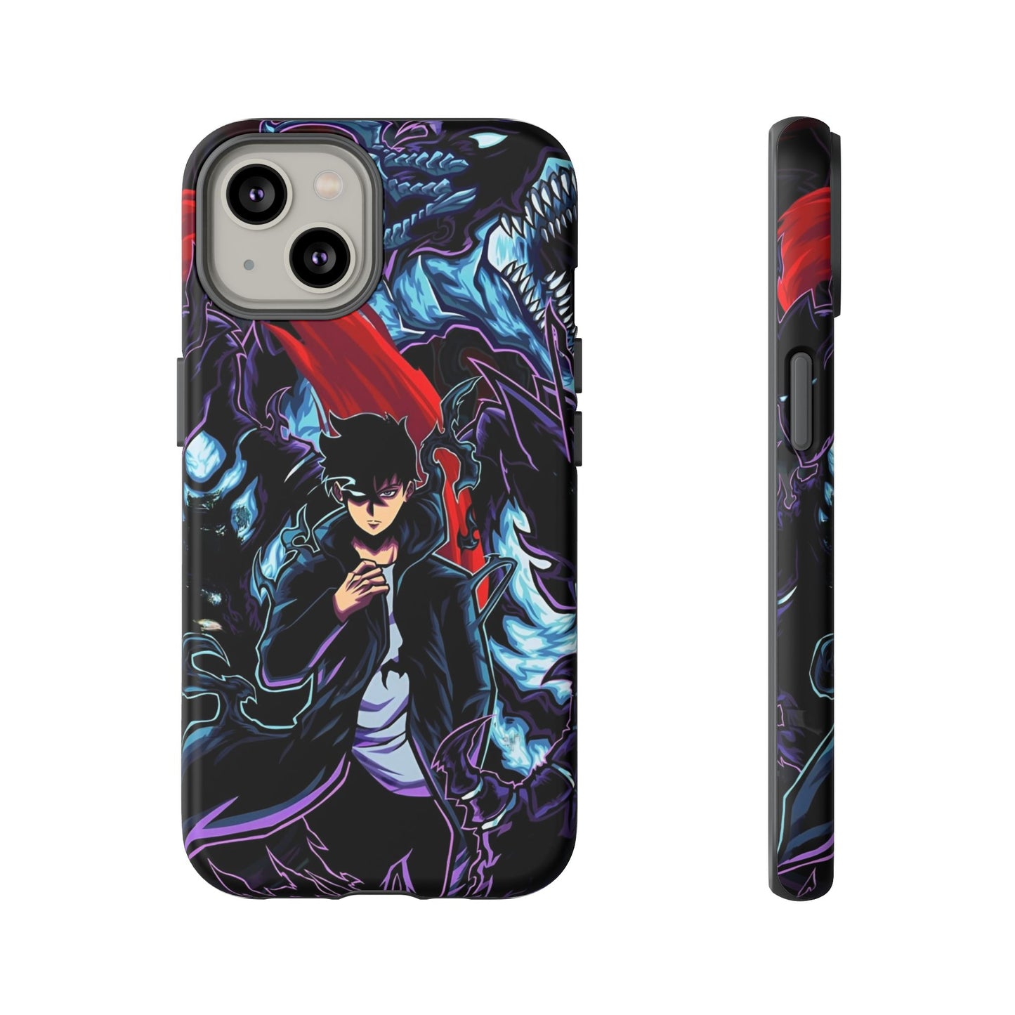 OMNI™ Solo Leveling (Sung Jin Woo and Kamish) Double Layered Phone Cases