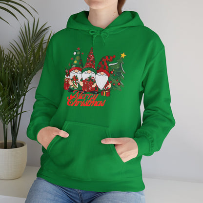 OMNI™ Merry Christmas Garden Gnomes Unisex Heavy Blend Hoodie