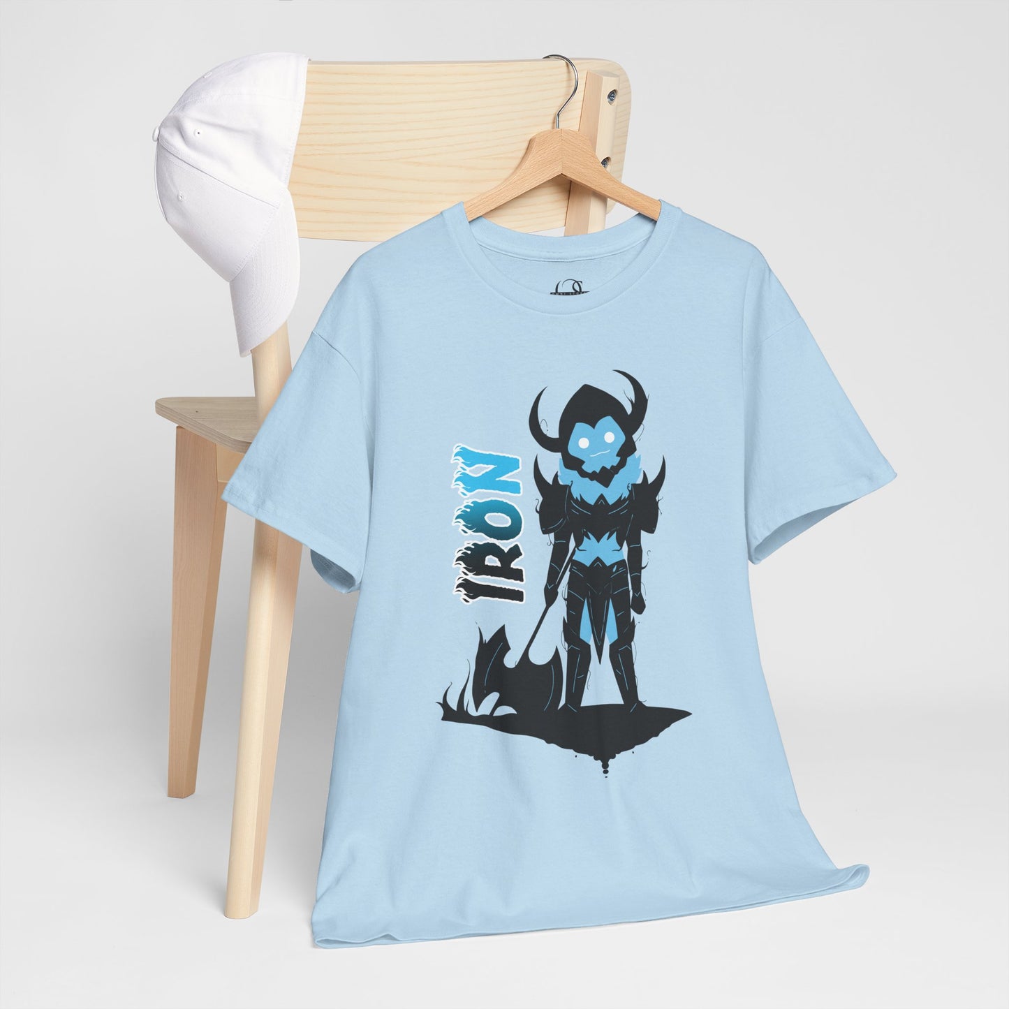 OMNI™ Solo Leveling Chibi Iron Unisex Heavy Cotton T-Shirt