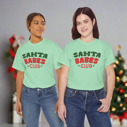OMNI™ Santa Babes Women's Heavy Cotton T-Shirt