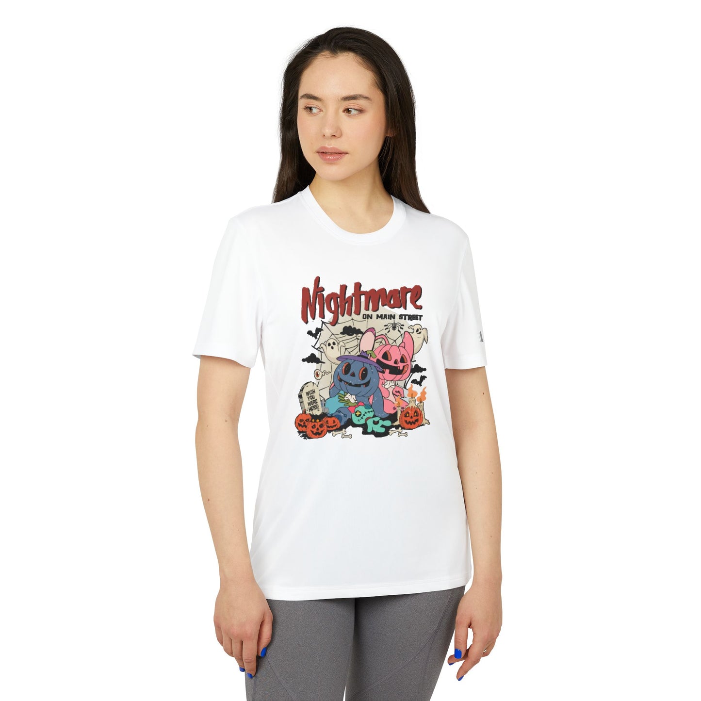 OMNI™ Nightmare On Main Street Adidas Unisex Sport T-shirt