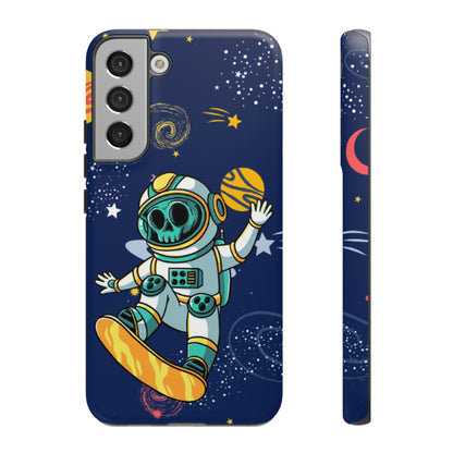 OMNI™ Skeleton Astronaut Space Surfer Double Layered Phone Case