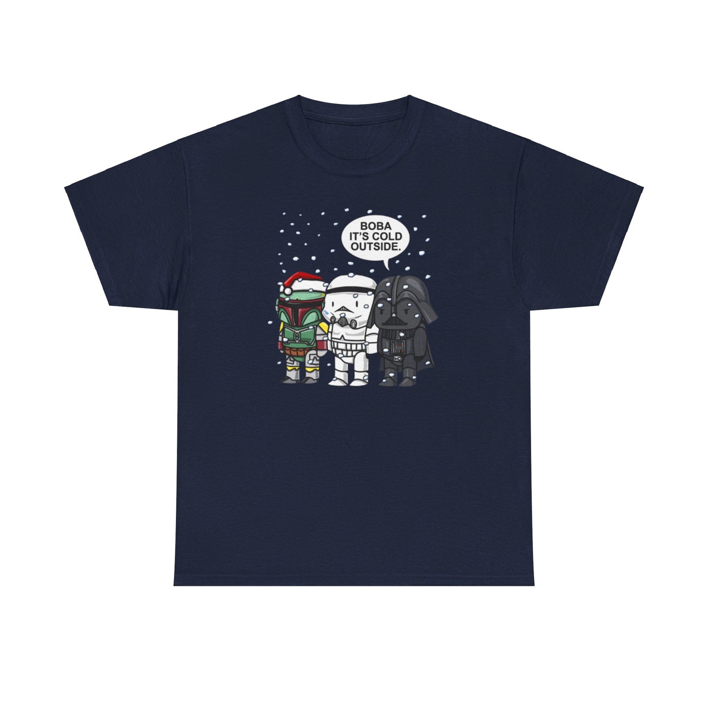 OMNI™ Star Wars Darth Vader Trio Christmas Themed Unisex Heavy Cotton T-Shirt