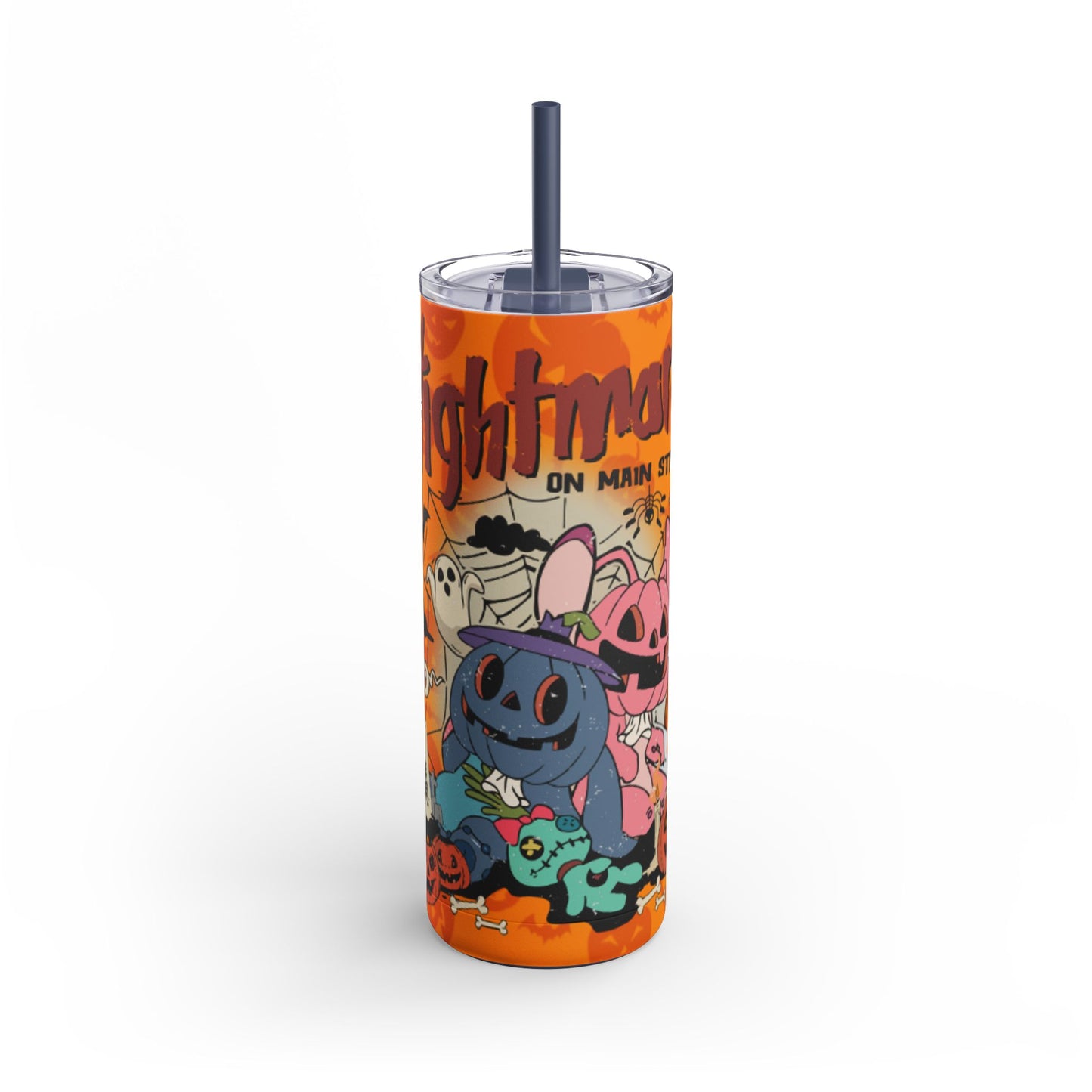 OMNI™ Nightmare On Main Street Maars Maker Skinny Matte Tumbler