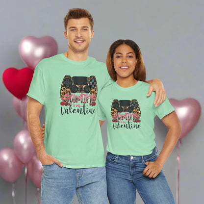 OMNI™ Gaming Is My Valentine Unisex Heavy Cotton T-Shirt